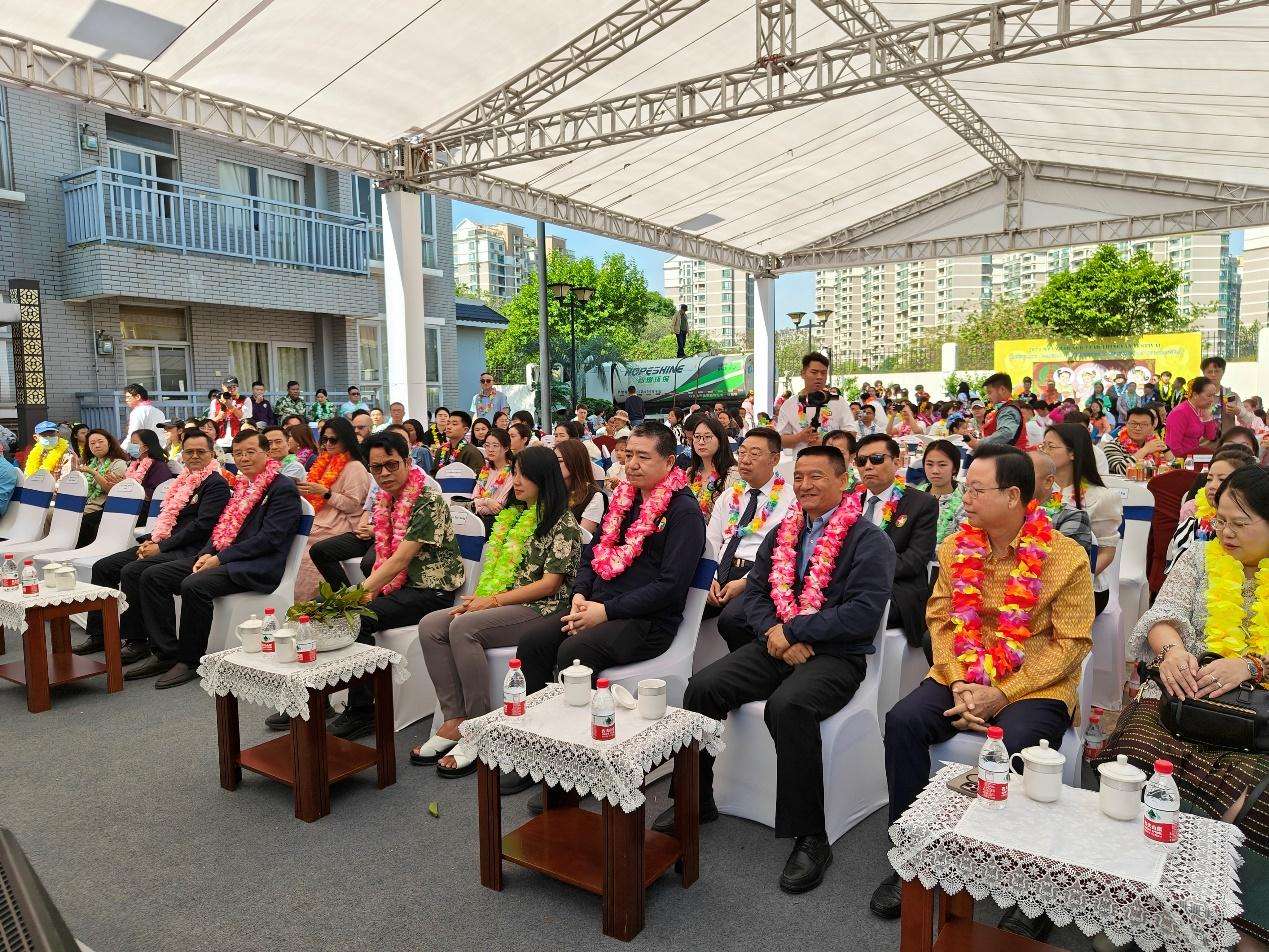 澜湄执法合作中心参加缅甸、柬埔寨驻昆明总领事馆新年庆祝活动